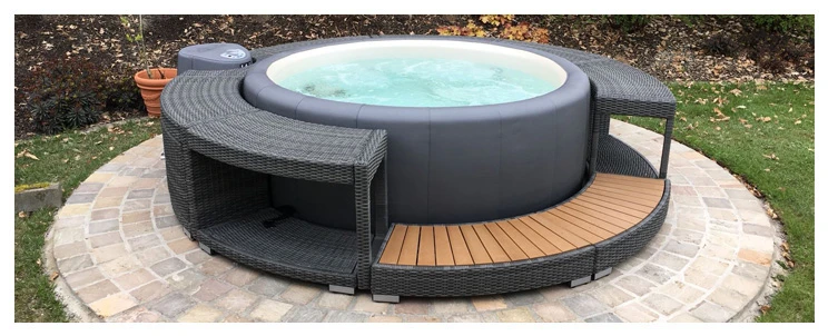 Les spas et jacuzzi de Génération Bien-être à Liège