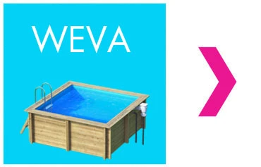 Kit piscines en bois Weva Liège
