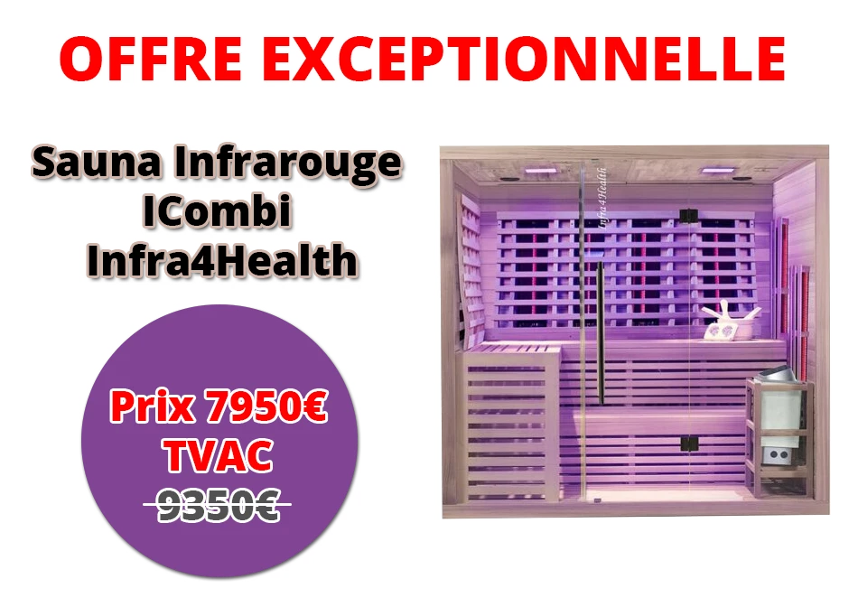 saunas infrarouge Icombi Infra4health 