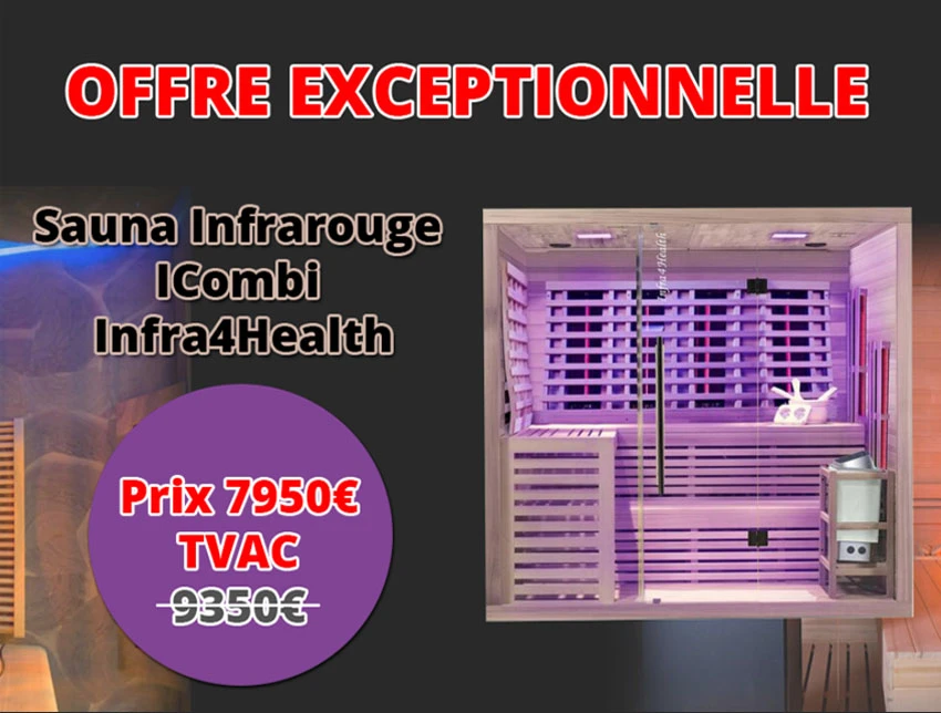 Offre cabine infrarouge Génération Bien-Être Tilff (Liège)